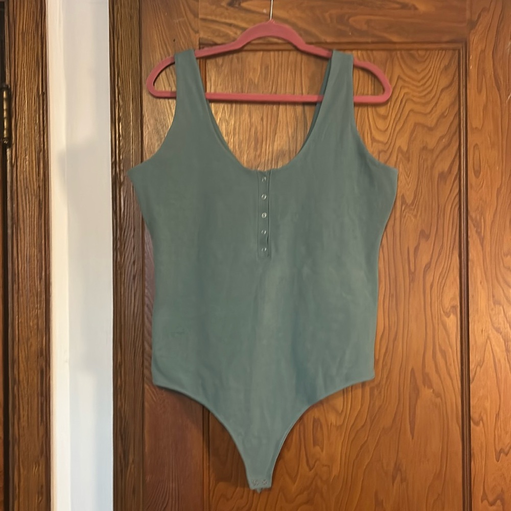 Abercrombie Henley bodysuit